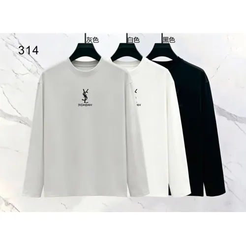 Replica Yves Saint Laurent YSL T-shirts Long Sleeved For Men #1466440 $39.00 USD for Wholesale