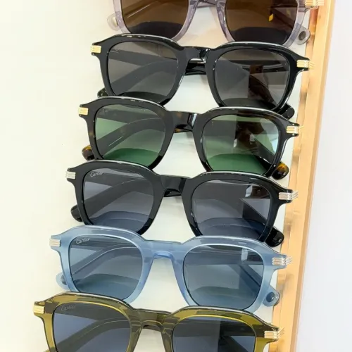 Replica Cartier AAA Quality Sunglassess #1466442 $68.00 USD for Wholesale