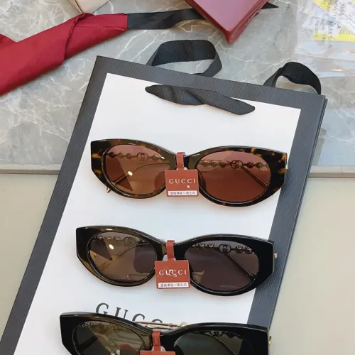 Replica Gucci AAA Quality Sunglasses #1466612 $60.00 USD for Wholesale