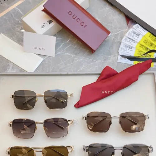 Replica Gucci AAA Quality Sunglasses #1466615 $60.00 USD for Wholesale