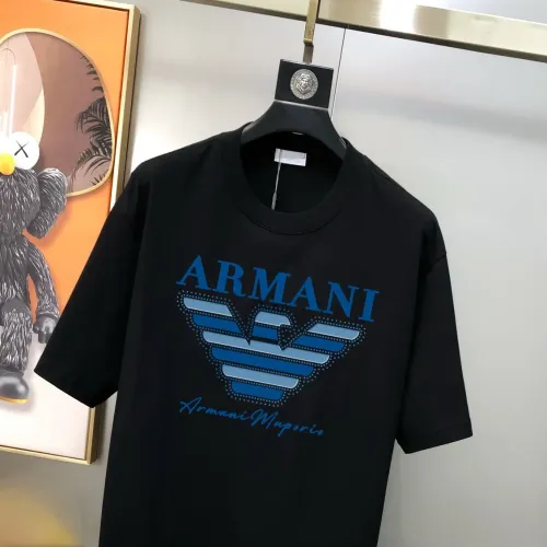 Replica Armani T-Shirts Short Sleeved For Men #1466638 $40.00 USD for Wholesale