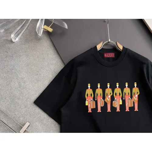 Replica Gucci T-Shirts Short Sleeved For Men #1466973 $40.00 USD for Wholesale