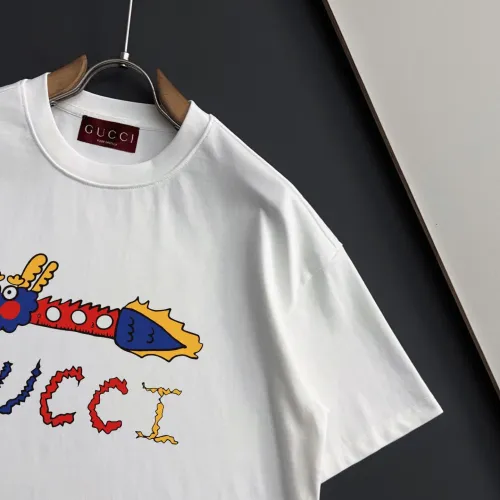 Replica Gucci T-Shirts Short Sleeved For Men #1466976 $40.00 USD for Wholesale