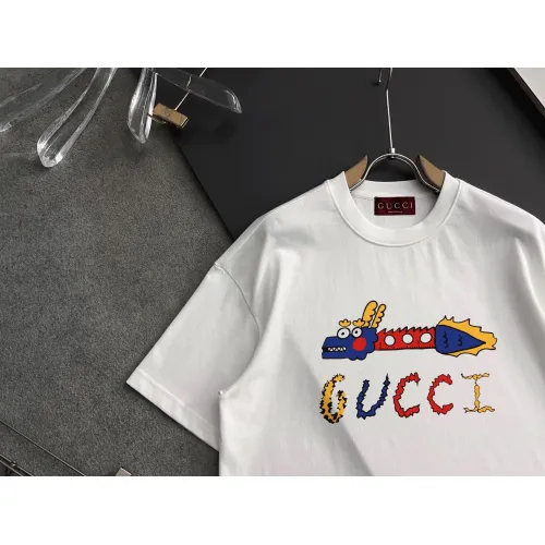 Replica Gucci T-Shirts Short Sleeved For Men #1466976 $40.00 USD for Wholesale