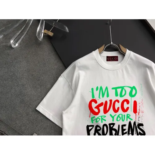 Replica Gucci T-Shirts Short Sleeved For Men #1467082 $40.00 USD for Wholesale