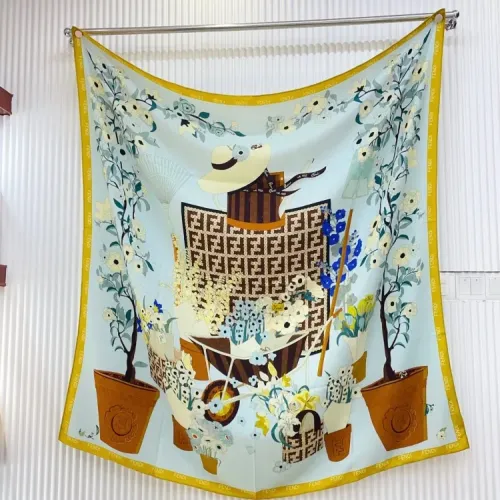 Cheap Fendi Silk Square #1467331, $$82.00 USD On Fendi Scarf