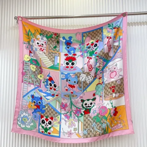 Cheap Gucci Silk Square #1467337, $$64.00 USD On Gucci Scarf