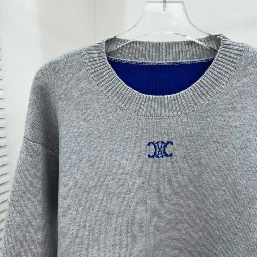Replica Celine Sweaters Long Sleeved For Unisex #1467416 $52.00 USD for Wholesale