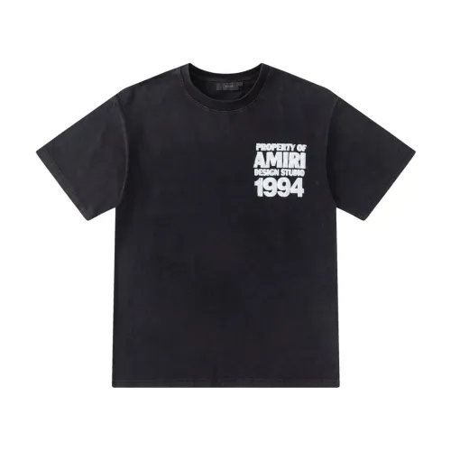 Cheap Amiri T-Shirts Short Sleeved For Unisex #1467448, $$42.00 USD On Amiri T-Shirts