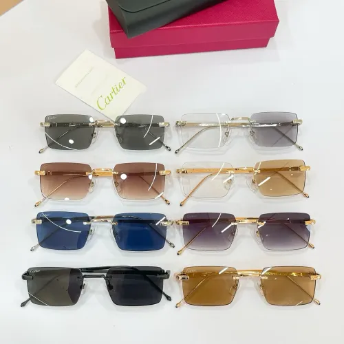Replica Cartier AAA Quality Sunglassess #1467467 $72.00 USD for Wholesale