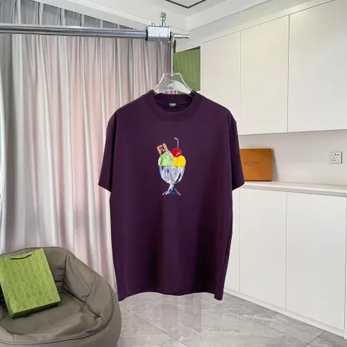Cheap Fendi T-Shirts Short Sleeved For Unisex #1467559, $$42.00 USD On Fendi T-Shirts
