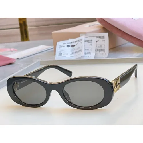 Cheap MIU MIU AAA Quality Sunglasses #1467583, $$56.00 USD On MIU MIU AAA Sunglasses
