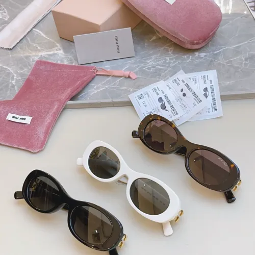 Replica MIU MIU AAA Quality Sunglasses #1467583 $56.00 USD for Wholesale