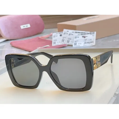 Cheap MIU MIU AAA Quality Sunglasses #1467586, $$60.00 USD On MIU MIU AAA Sunglasses