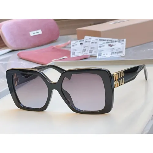 Cheap MIU MIU AAA Quality Sunglasses #1467590, $$60.00 USD On MIU MIU AAA Sunglasses