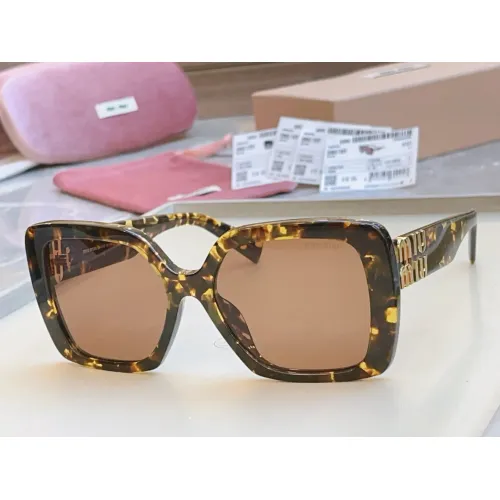 Cheap MIU MIU AAA Quality Sunglasses #1467593, $$60.00 USD On MIU MIU AAA Sunglasses