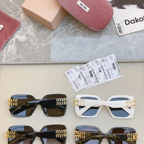 Replica MIU MIU AAA Quality Sunglasses #1467593 $60.00 USD for Wholesale