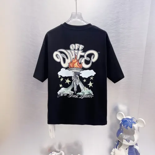 Replica Off-White T-Shirts Short Sleeved For Unisex #1467626 $36.00 USD for Wholesale