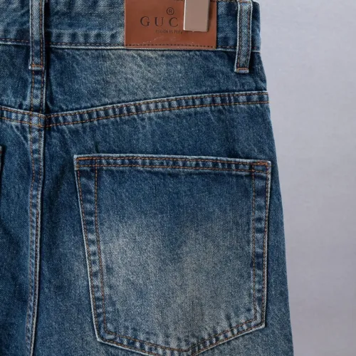 Replica Gucci Jeans For Men #1467773 $60.00 USD for Wholesale