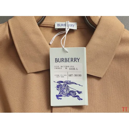 Replica Burberry T-Shirts Short Sleeved For Men #1467888 $45.00 USD for Wholesale