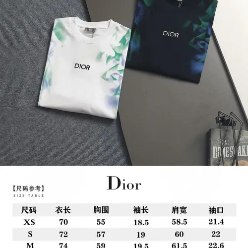 Replica Christian Dior T-Shirts Short Sleeved For Unisex #1467893 $40.00 USD for Wholesale