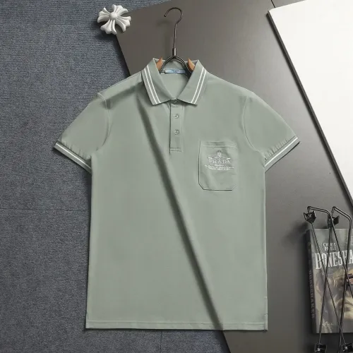 Cheap Prada T-Shirts Short Sleeved For Men #1467905, $$45.00 USD On Prada T-Shirts
