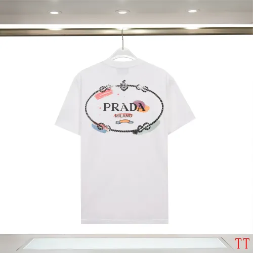 Replica Prada T-Shirts Short Sleeved For Unisex #1467907 $32.00 USD for Wholesale