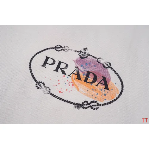 Replica Prada T-Shirts Short Sleeved For Unisex #1467907 $32.00 USD for Wholesale