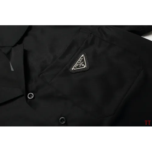 Replica Prada Shirts Short Sleeved For Men #1467910 $32.00 USD for Wholesale