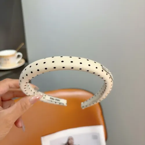 Replica MIU MIU Headband For Women #1467979 $27.00 USD for Wholesale