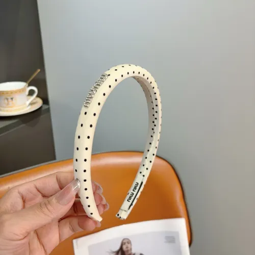 Replica MIU MIU Headband For Women #1467979 $27.00 USD for Wholesale
