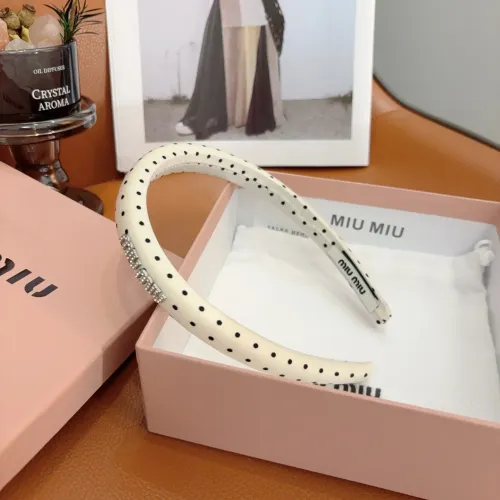 Replica MIU MIU Headband For Women #1467979 $27.00 USD for Wholesale