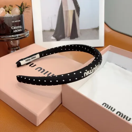 Replica MIU MIU Headband For Women #1467980 $27.00 USD for Wholesale