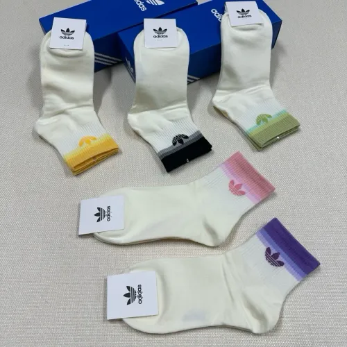 Replica Adidas Socks For Women #1468103 $25.00 USD for Wholesale