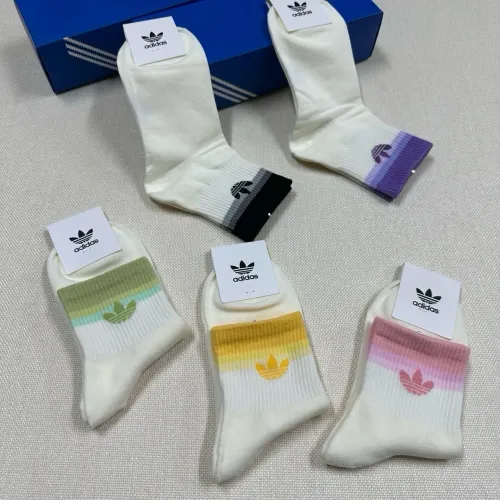 Replica Adidas Socks For Women #1468103 $25.00 USD for Wholesale