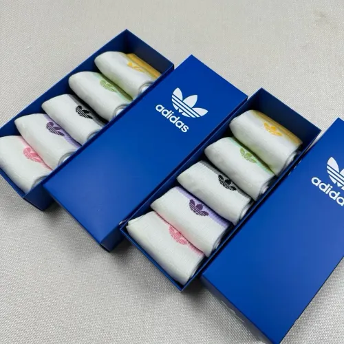 Replica Adidas Socks For Women #1468103 $25.00 USD for Wholesale
