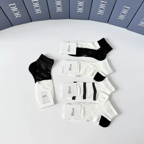 Replica Christian Dior Socks #1468115 $27.00 USD for Wholesale
