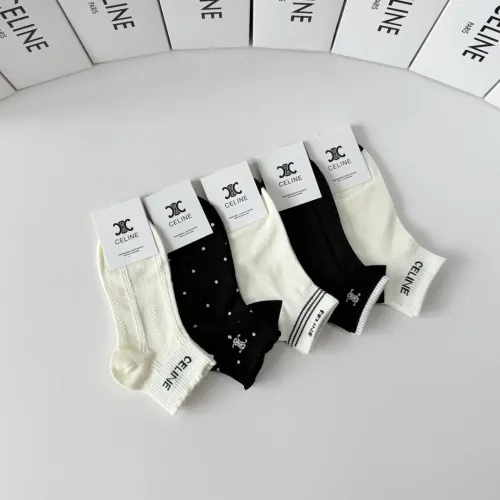Replica Celine Socks #1468127 $27.00 USD for Wholesale