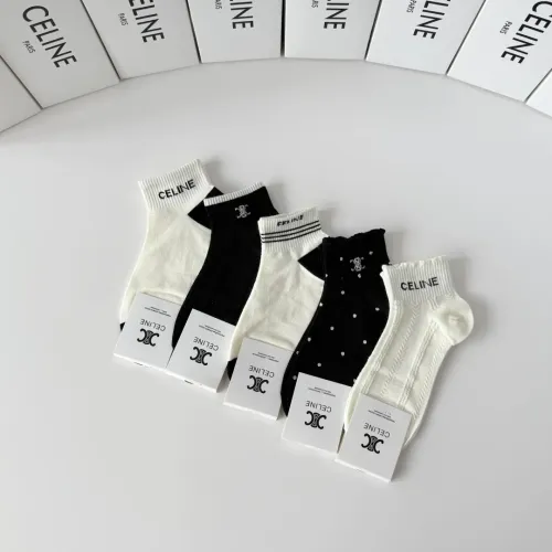Replica Celine Socks #1468127 $27.00 USD for Wholesale