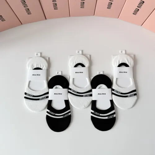 Replica MIU MIU Socks #1468128 $27.00 USD for Wholesale