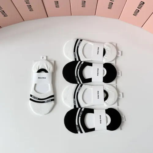 Replica MIU MIU Socks #1468128 $27.00 USD for Wholesale