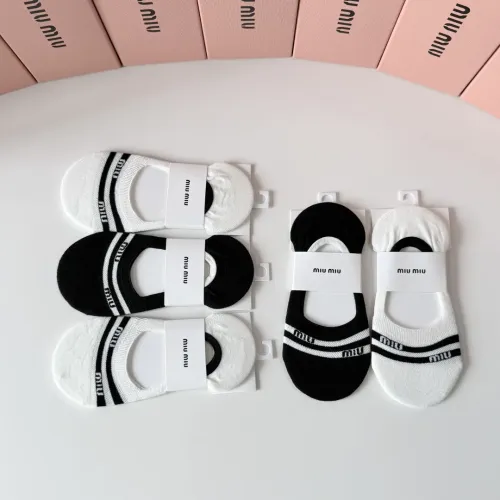 Replica MIU MIU Socks #1468128 $27.00 USD for Wholesale