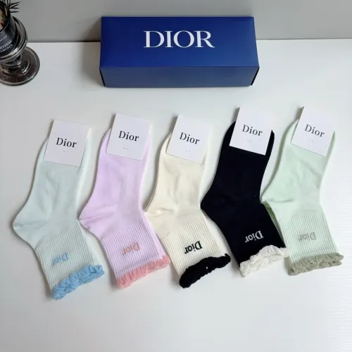 Replica Christian Dior Socks #1468134 $27.00 USD for Wholesale