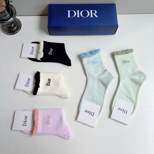 Replica Christian Dior Socks #1468134 $27.00 USD for Wholesale