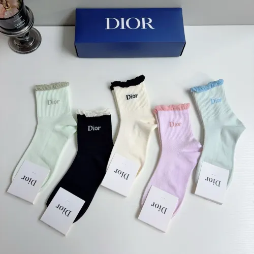 Replica Christian Dior Socks #1468134 $27.00 USD for Wholesale