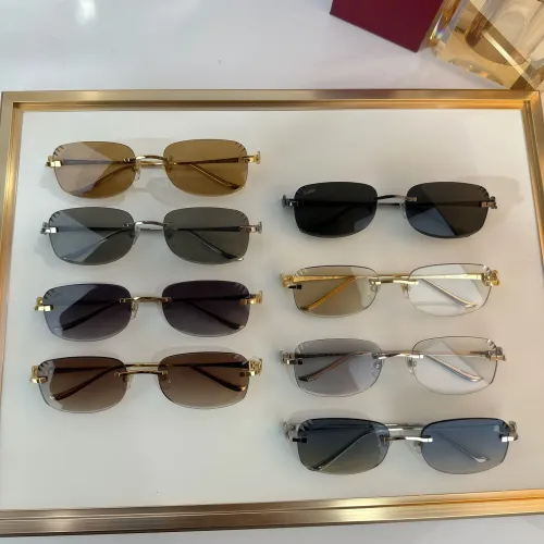 Replica Cartier AAA Quality Sunglassess #1468402 $80.00 USD for Wholesale