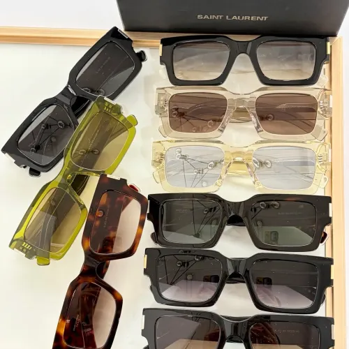 Replica Yves Saint Laurent YSL AAA Quality Sunglasses #1468482 $64.00 USD for Wholesale