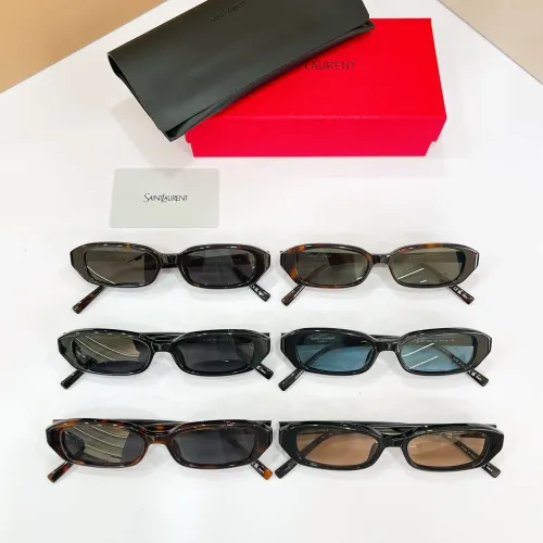Replica Yves Saint Laurent YSL AAA Quality Sunglasses #1468491 $56.00 USD for Wholesale