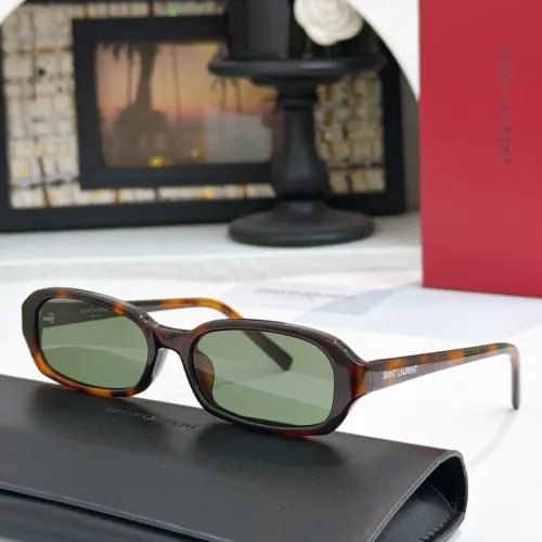 Cheap Yves Saint Laurent YSL AAA Quality Sunglasses #1468495, $$56.00 USD On Yves Saint Laurent YSL AAA Quality Sunglasses
