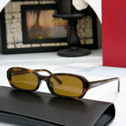 Cheap Yves Saint Laurent YSL AAA Quality Sunglasses #1468496, $$56.00 USD On Yves Saint Laurent YSL AAA Quality Sunglasses